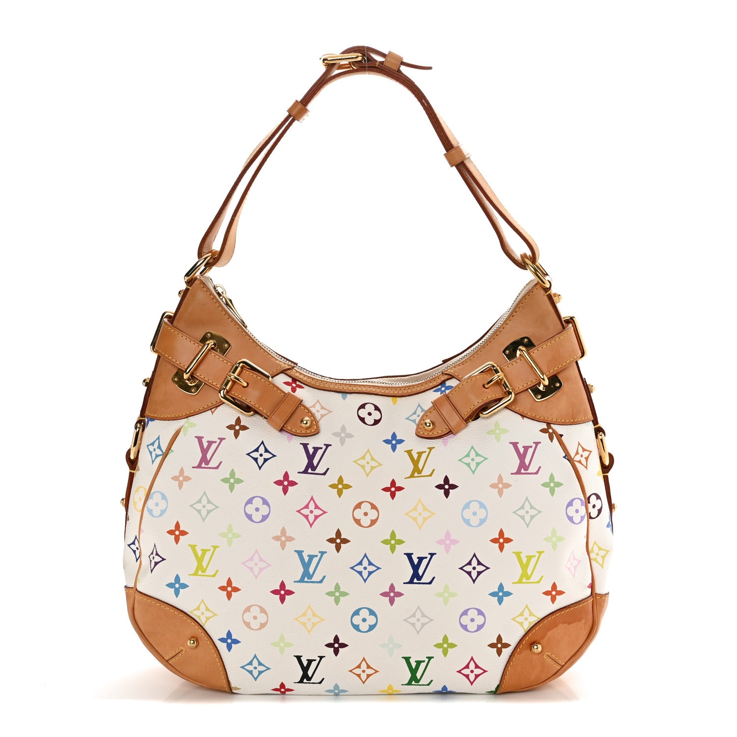 Louis Vuitton Monogram Multicolor Greta White 1 of 11