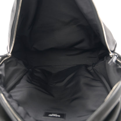 Saint Laurent Calfskin Multi Zipper City Backpack Black 5 of 10