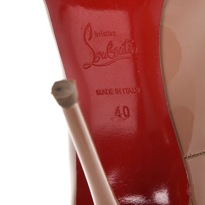 Christian Louboutin Patent So Kate 120 Pumps 40 Nude 9 of 15