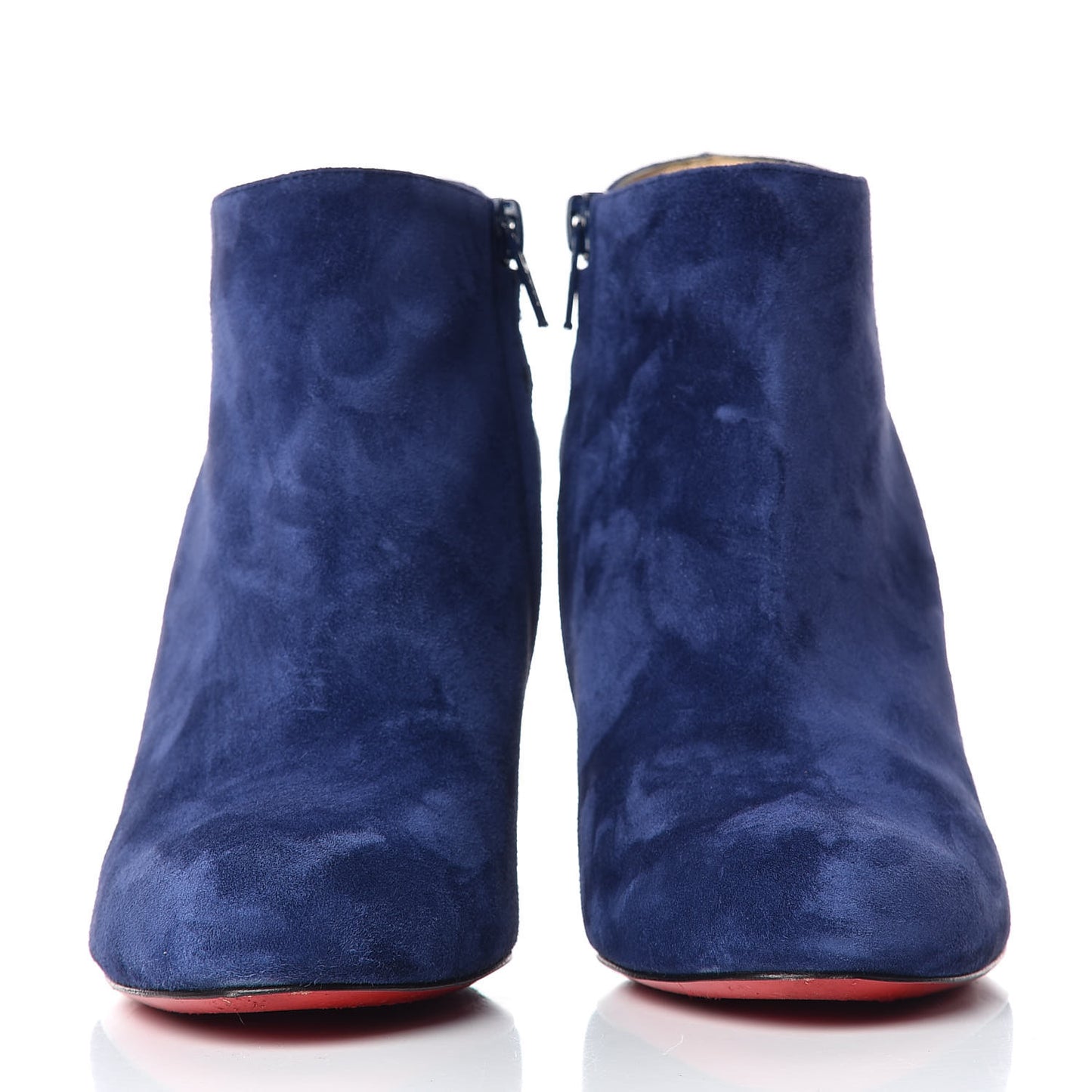 Veau Velours Belle 85 Ankle Boots 36.5 China Blue