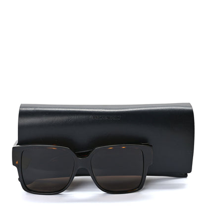 Saint Laurent Acetate Square SL M9N Sunglasses Tortoise 9 of 9