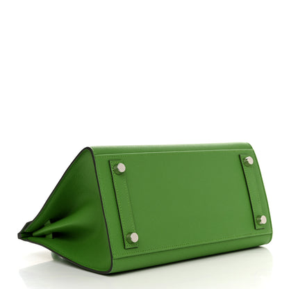 Hermes Epsom Birkin Sellier 25 Vert Yucca 4 of 11
