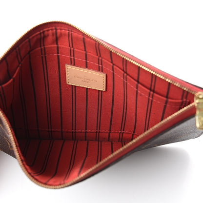 Louis Vuitton Monogram Neverfull MM GM Pochette Cherry 5 of 6