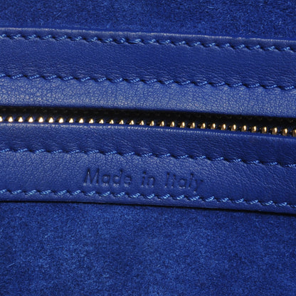 Celine Smooth Calfskin Medium Phantom Luggage Cobalt 7 of 9