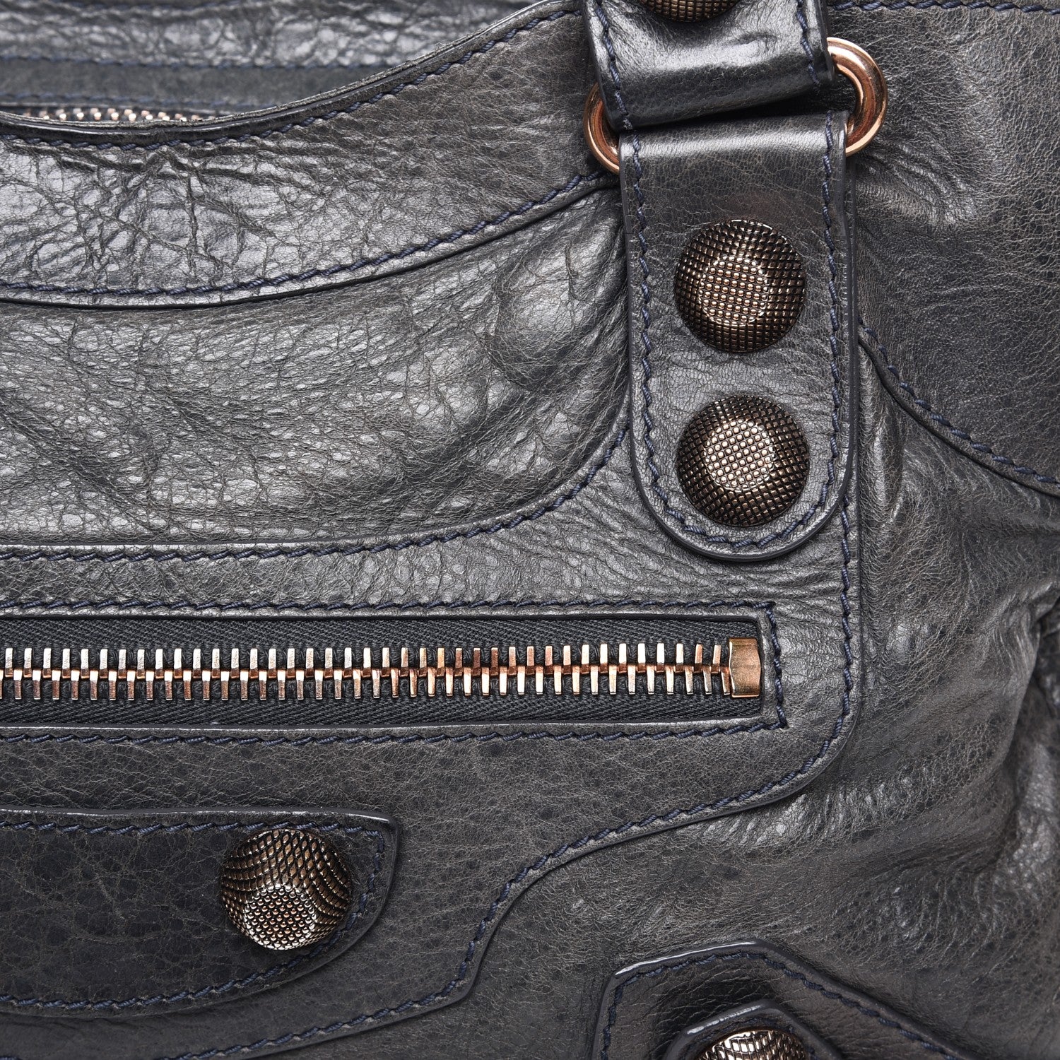 Balenciaga Agneau Giant 21 Rose Gold Hardware City Anthracite 13 of 16