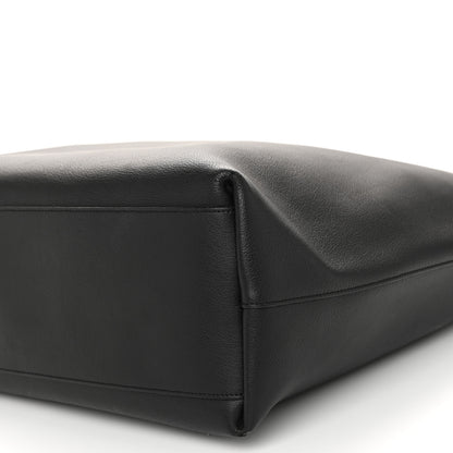 Saint Laurent Calfskin Medium Shopping Tote Black 11 of 13