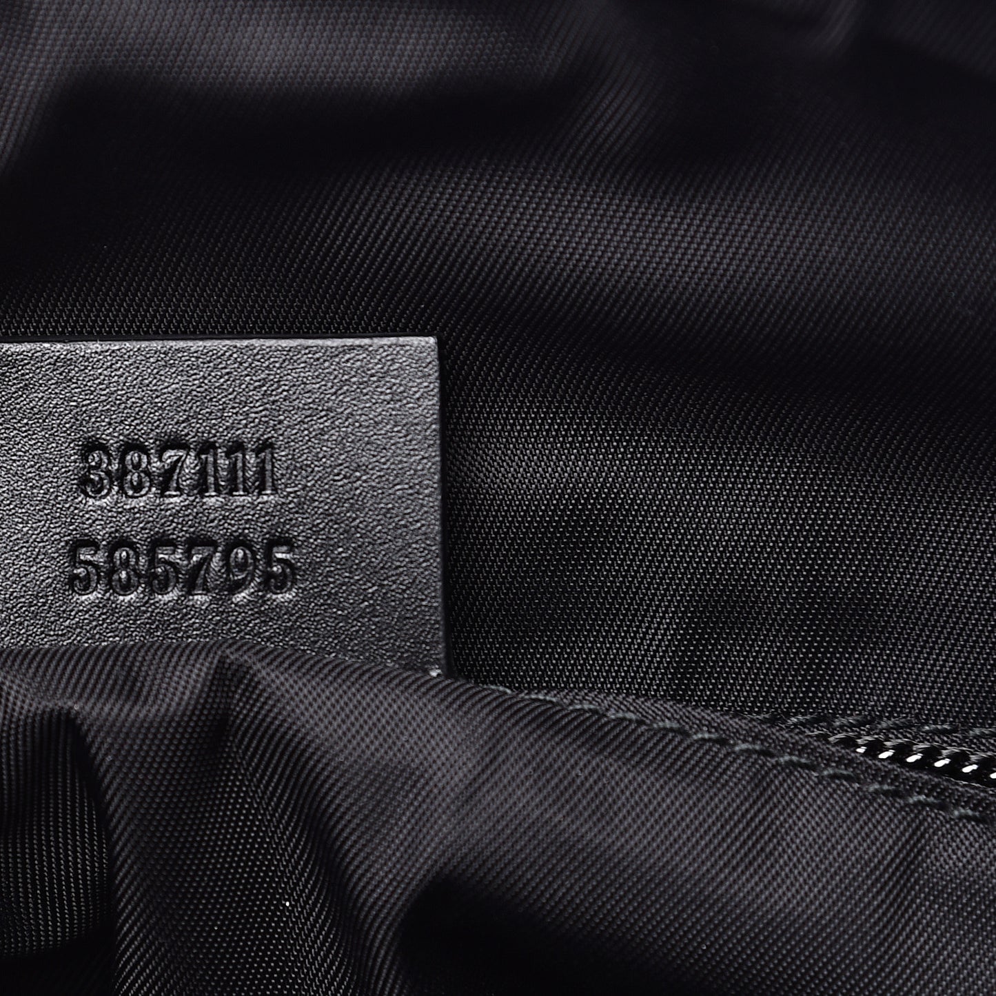 GG Supreme Monogram Web Messenger Bag Black
