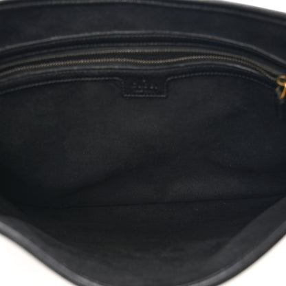 Gucci Goatskin Medium Aphrodite Shoulder Bag Black 6 of 9