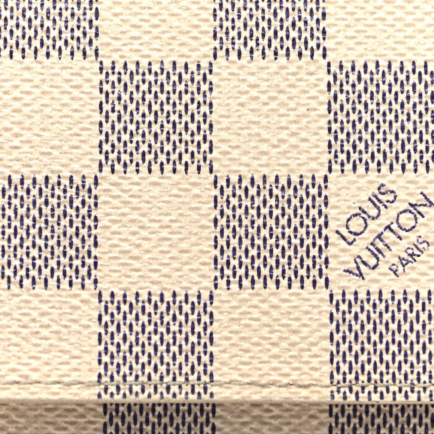 Damier Azur Business Card Holder