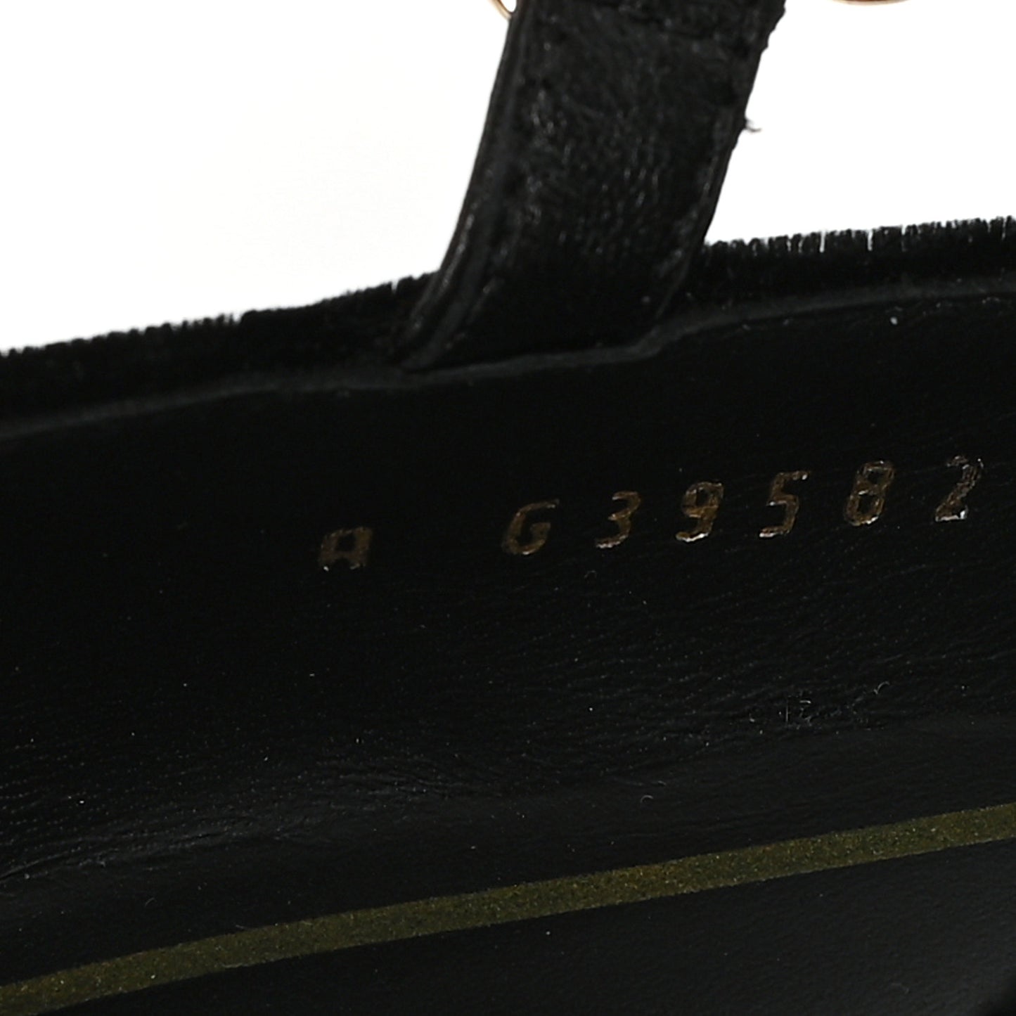 Velvet Grosgrain Mary Jane Flats 37 Black