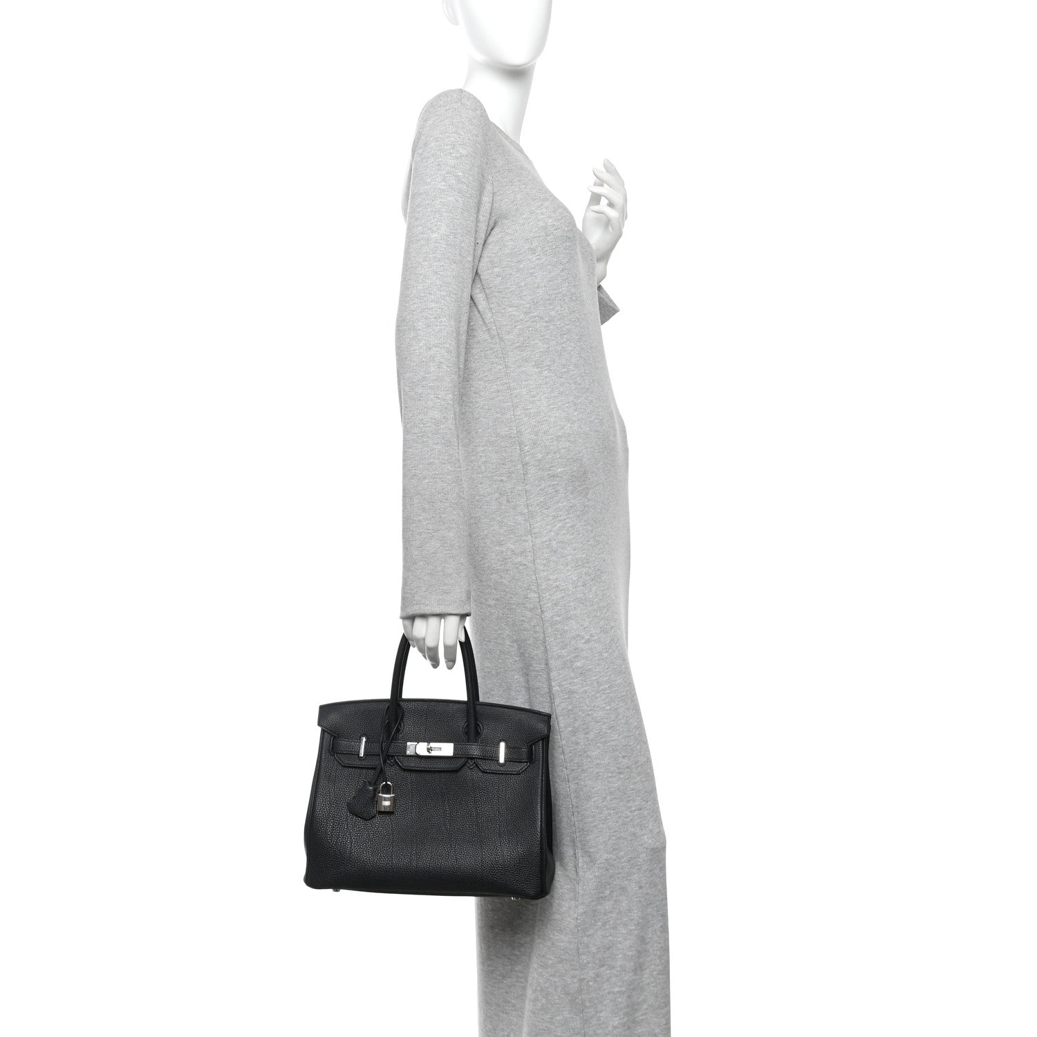 Hermes Togo Birkin 30 Black 2 of 11