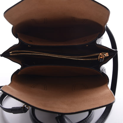 MCM Grained Calfskin Mini Milla Tote Black 6 of 11