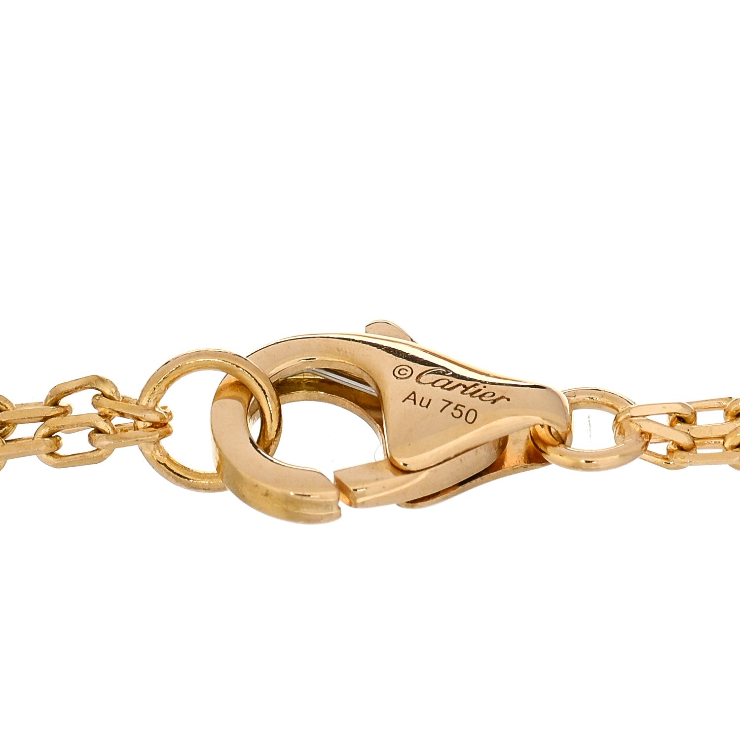 Cartier 18K Yellow Gold Diamond Love Bracelet 3 of 4