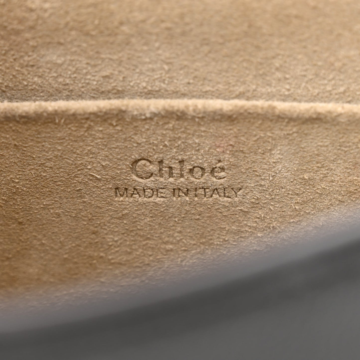 Calfskin Suede Small Nile Bracelet Bag Black