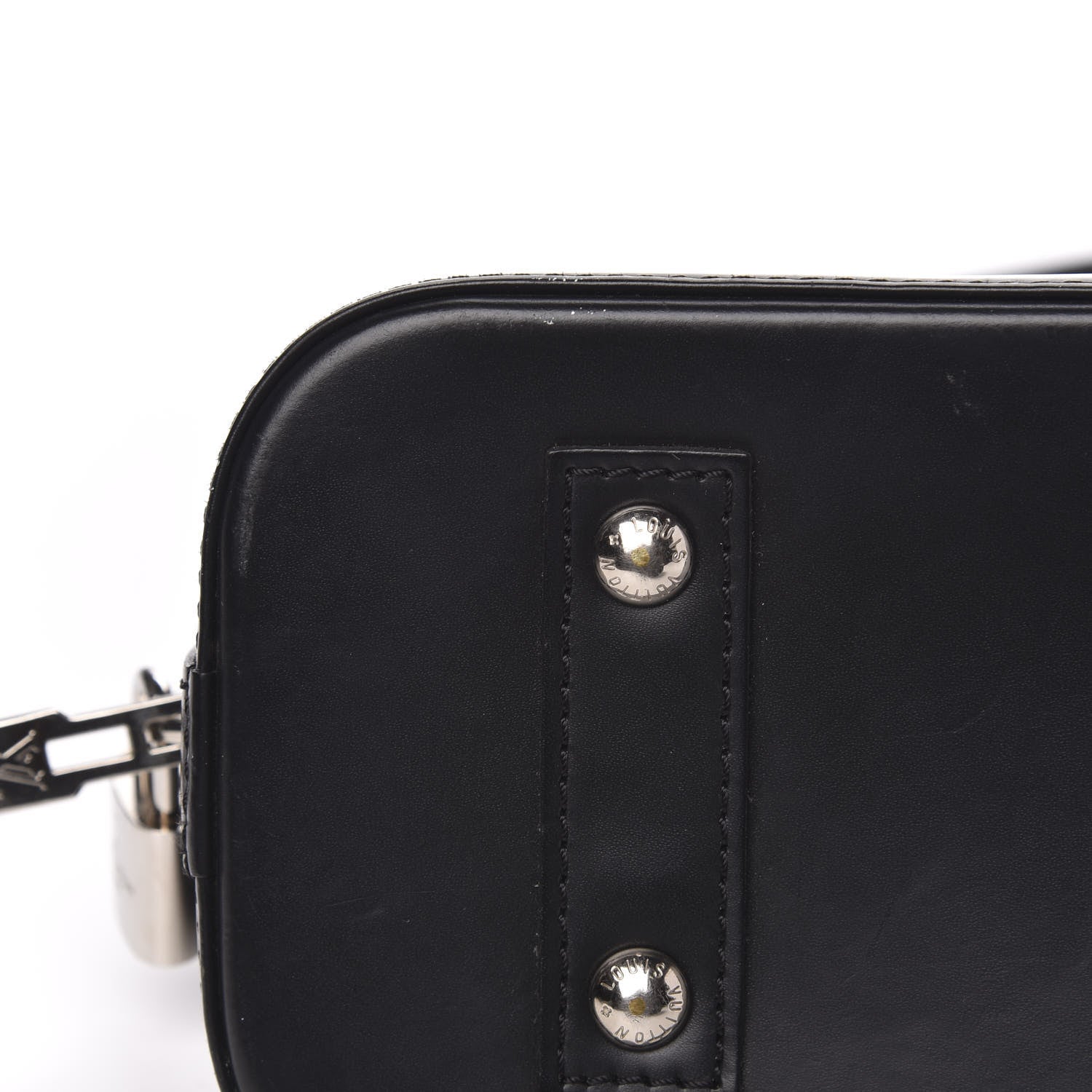 Louis Vuitton Epi Alma BB Black 9 of 12