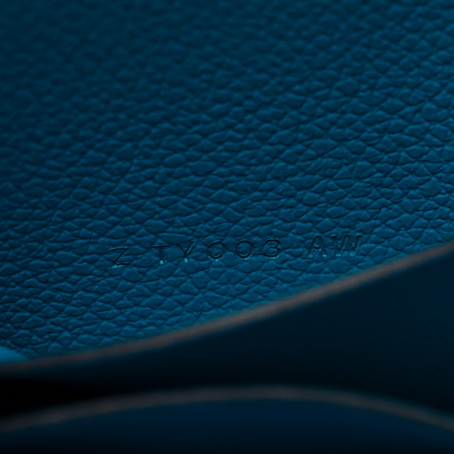 Evercolor Bi-Color Constance Slim Wallet Bleu Frida Rose Mexico