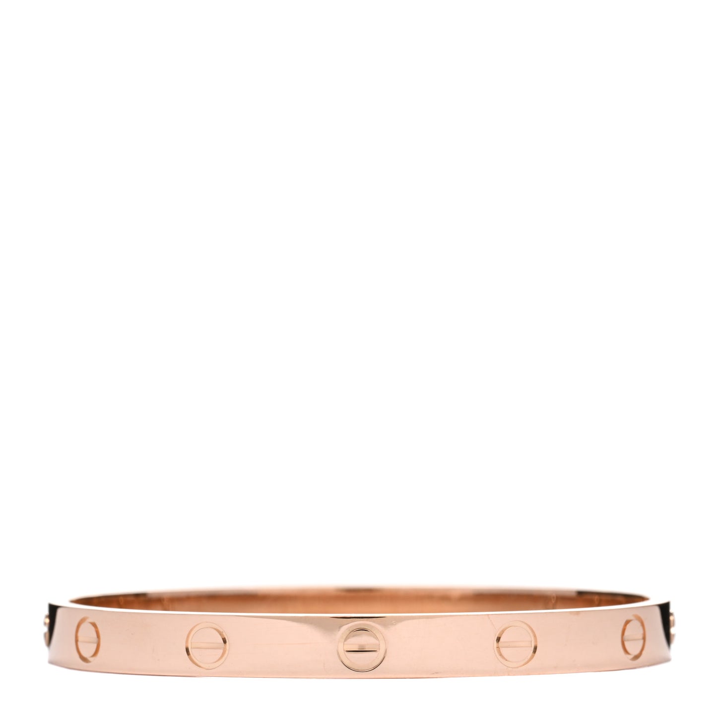 18K Pink Gold LOVE Bracelet 17