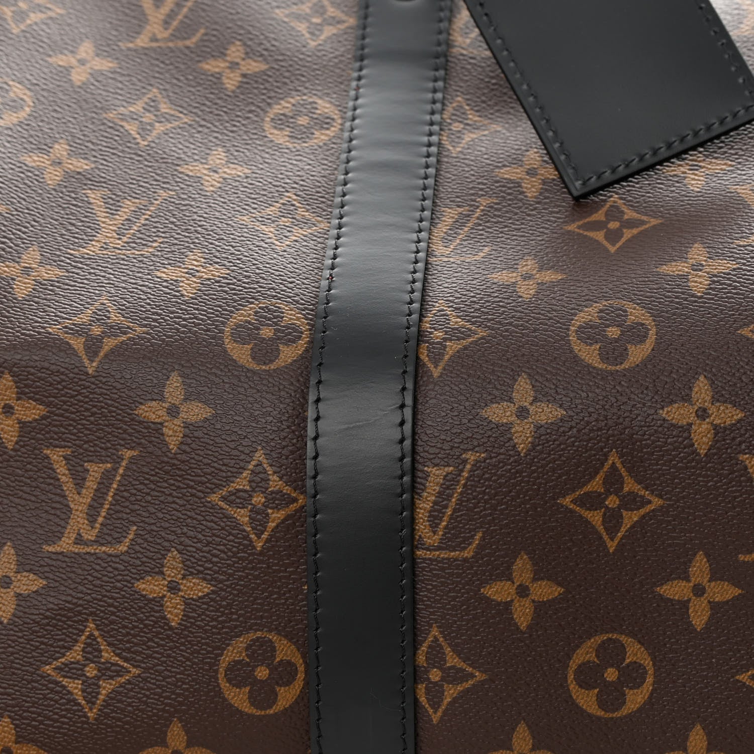 Louis Vuitton Monogram Macassar Keepall Bandouliere 45 9 of 12