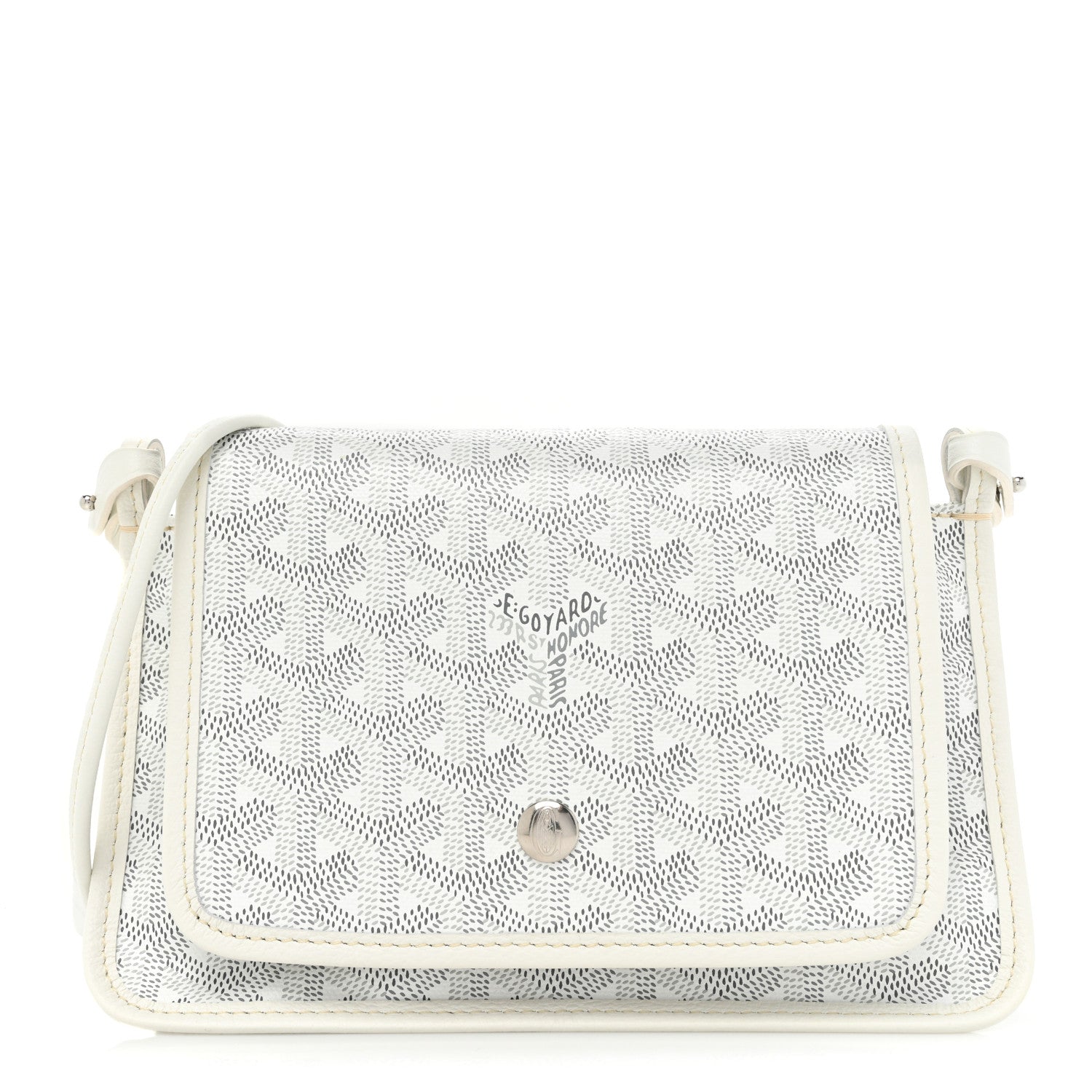 Goyard Goyardine Plumet Wallet Clutch White 1 of 11