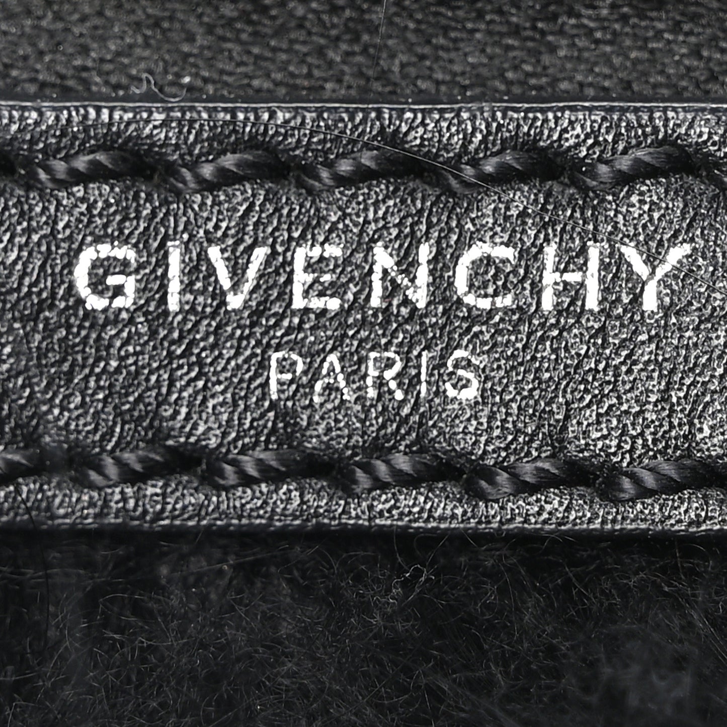 Goat Hair Print Micro Nightingale Black