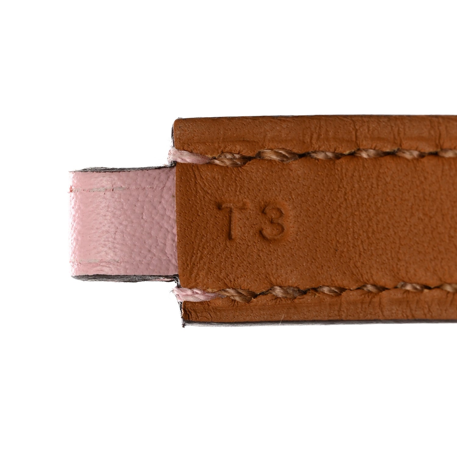 Hermes Swift Rivale Double Tour Bracelet T3 Rose Sakura 6 of 7