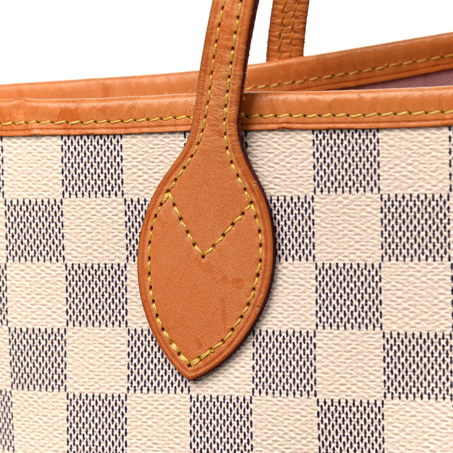 Louis Vuitton Damier Azur Neo Neverfull MM Rose Ballerine 14 of 16