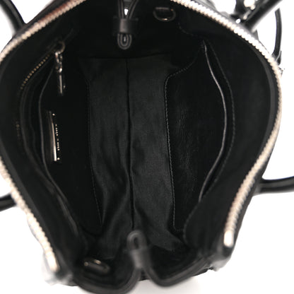 Miu Miu Nappa Matelasse Top Handle Bag Black 5 of 10