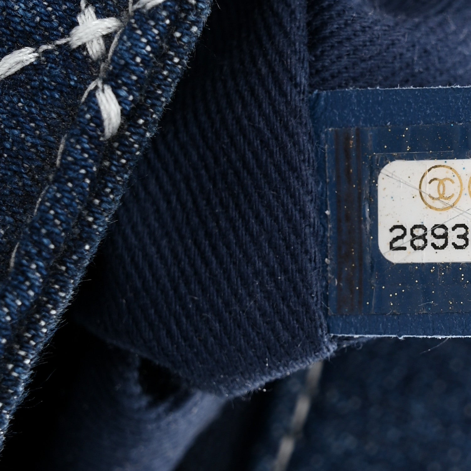 Chanel Denim Quilted Medium Denim Trip Single Flap Blue 7 of 11