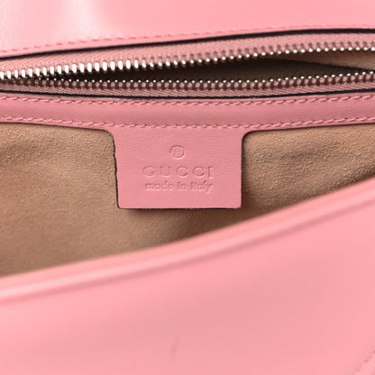 Gucci Calfskin Matelasse Small GG Marmont Shoulder Bag Wild Rose 6 of 9
