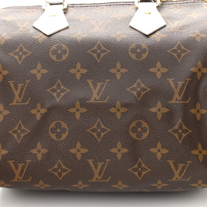 Louis Vuitton Monogram LV Match Speedy Bandouliere 25 White 11 of 13