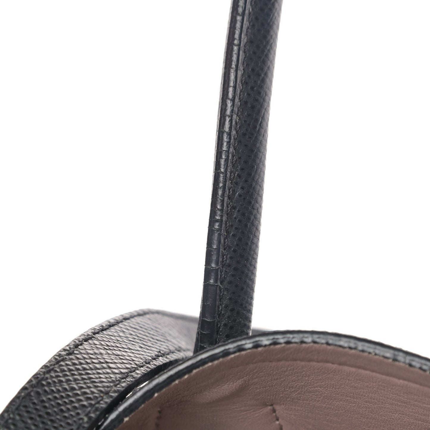 Saffiano Cuir Medium Double Bag Black Mughetto