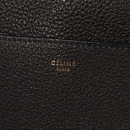 Celine Goatskin Sangle Bucket Bag Dark Taupe 5 of 15