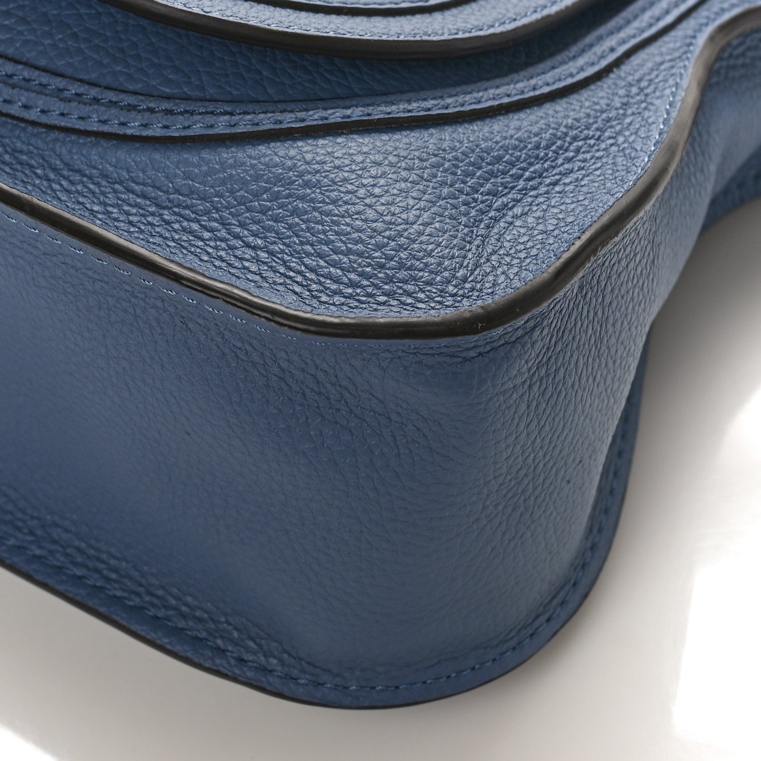Chloe Calfskin Small Marcie Satchel Shady Cobalt 8 of 8