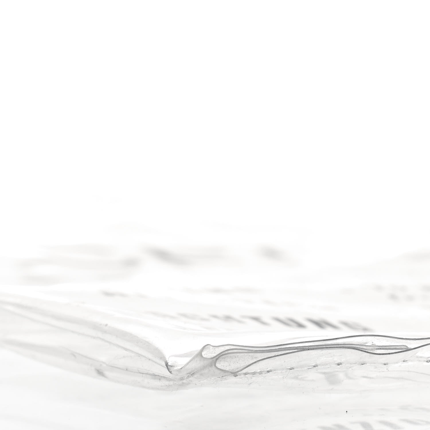 Celine Plastic Bag with Cloudy Lambskin Solo Zip Pouch Clutch Lime 10 of 13