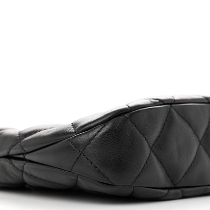 Chanel Lambskin Quilted CC Links Hobo Black 9 of 10
