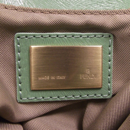 Fendi Canvas Leather Studded Hand Bag 7 of 12