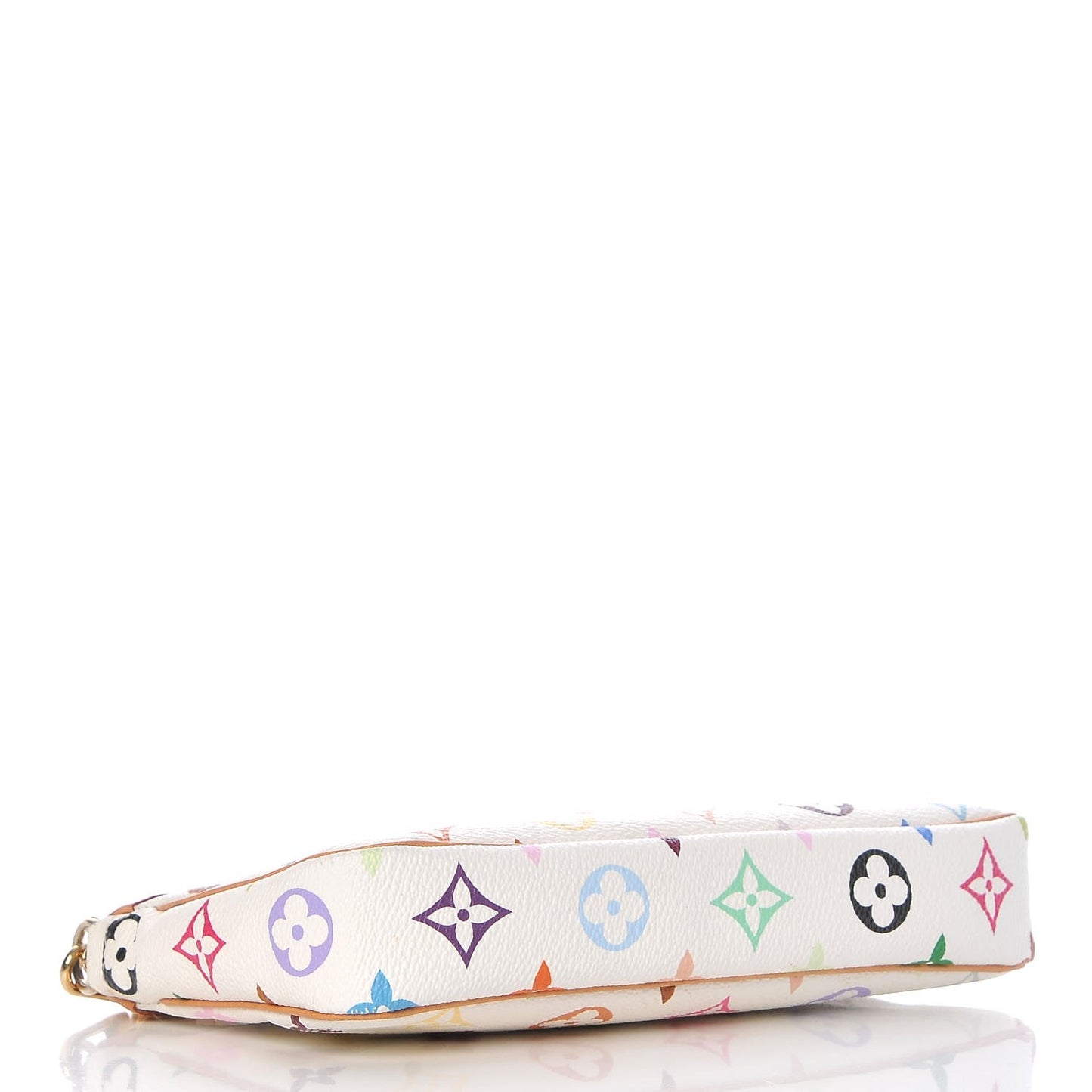 Monogram Multicolor Pochette Accessories White