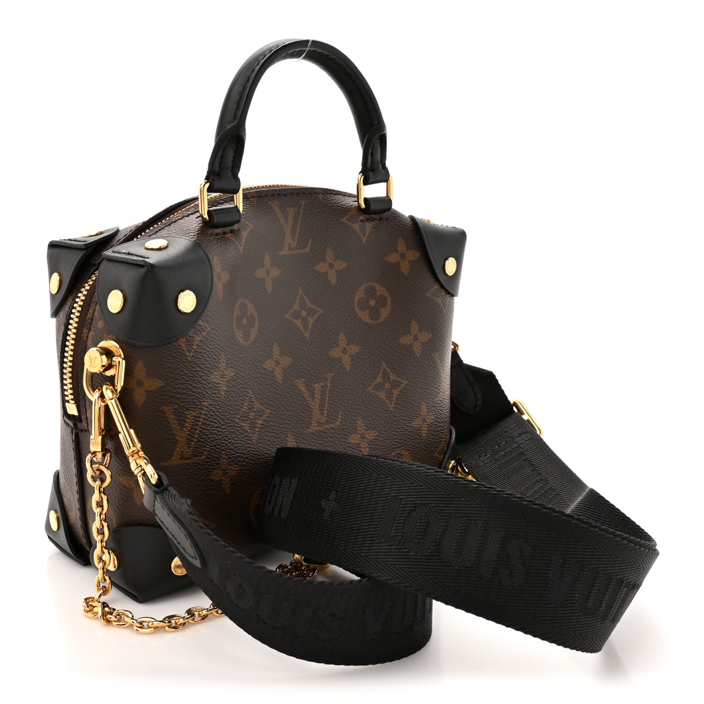 Monogram Petite Malle Souple Black
