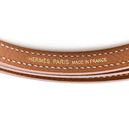 Hermes Epsom Mini Kelly Shoulder Strap Gold 3 of 4