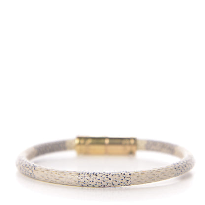 Louis Vuitton Damier Azur Keep It Bracelet 17 3 of 4