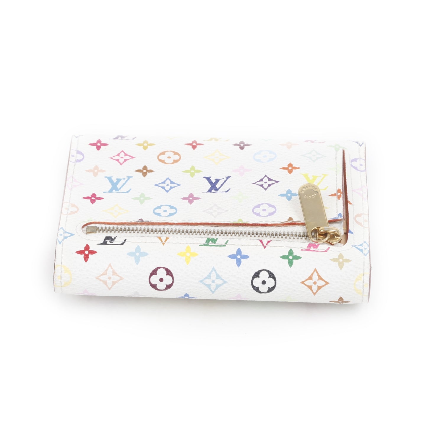 Monogram Multicolor Koala Wallet White