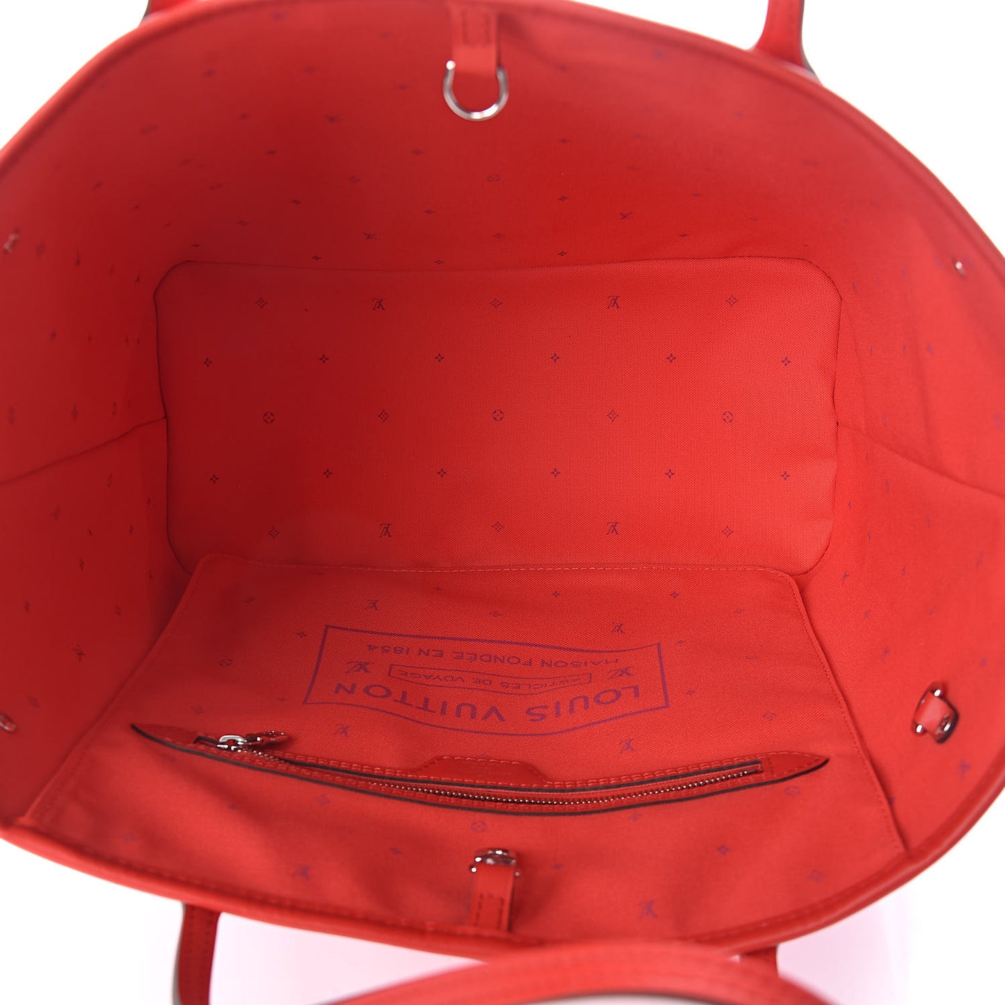 Monogram Escale Neverfull MM Rouge