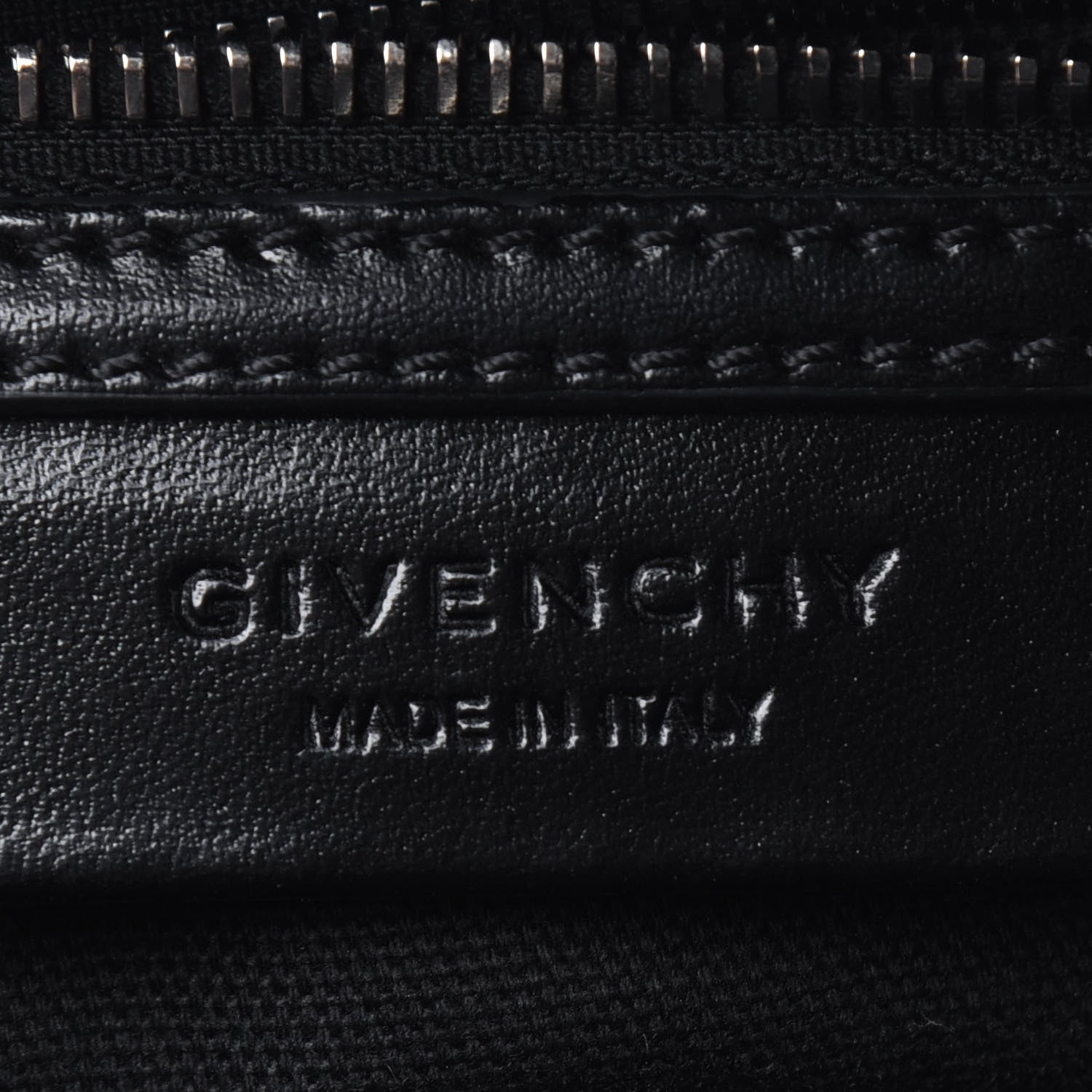 Givenchy Shiny Lord Calfskin Mini Antigona Black 12 of 24