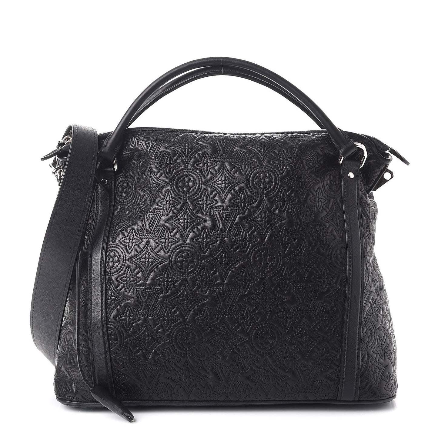 Monogram Lambskin Antheia Ixia MM Black