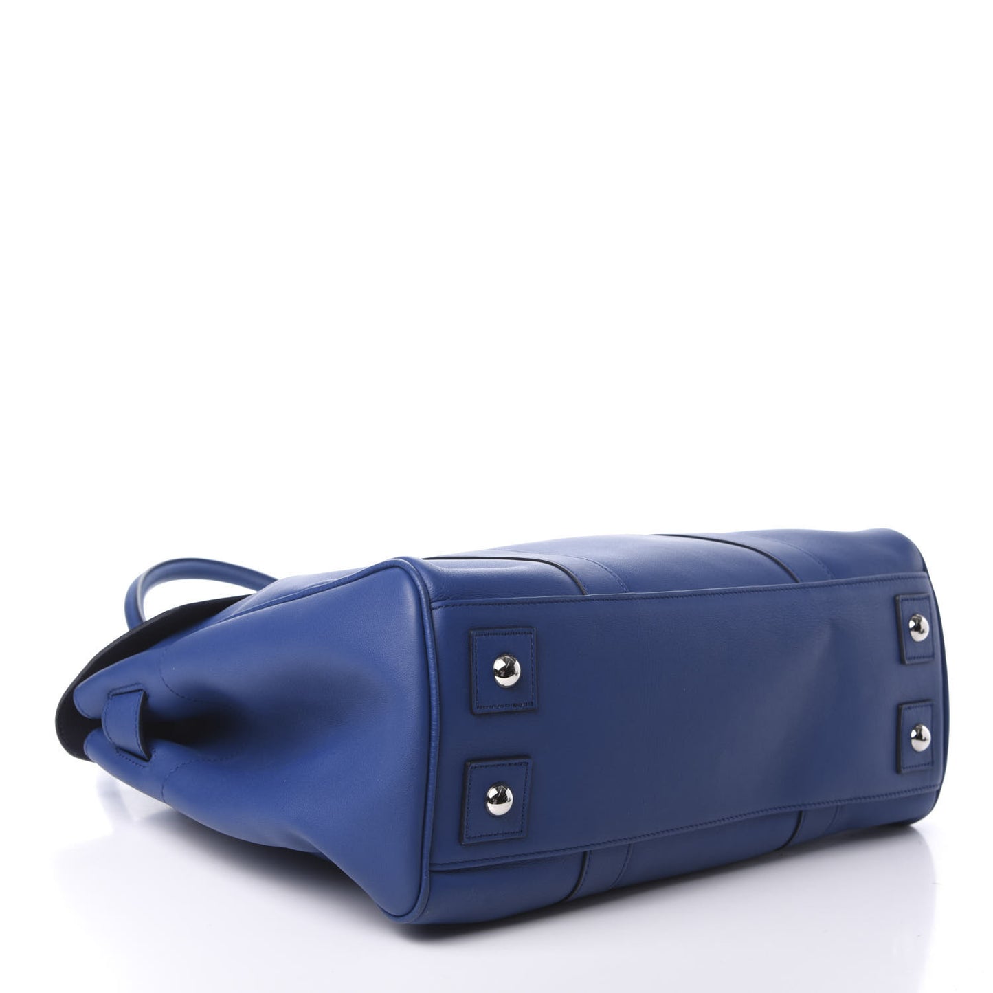 Micrograin Calfskin Bayswater Porcelain Blue