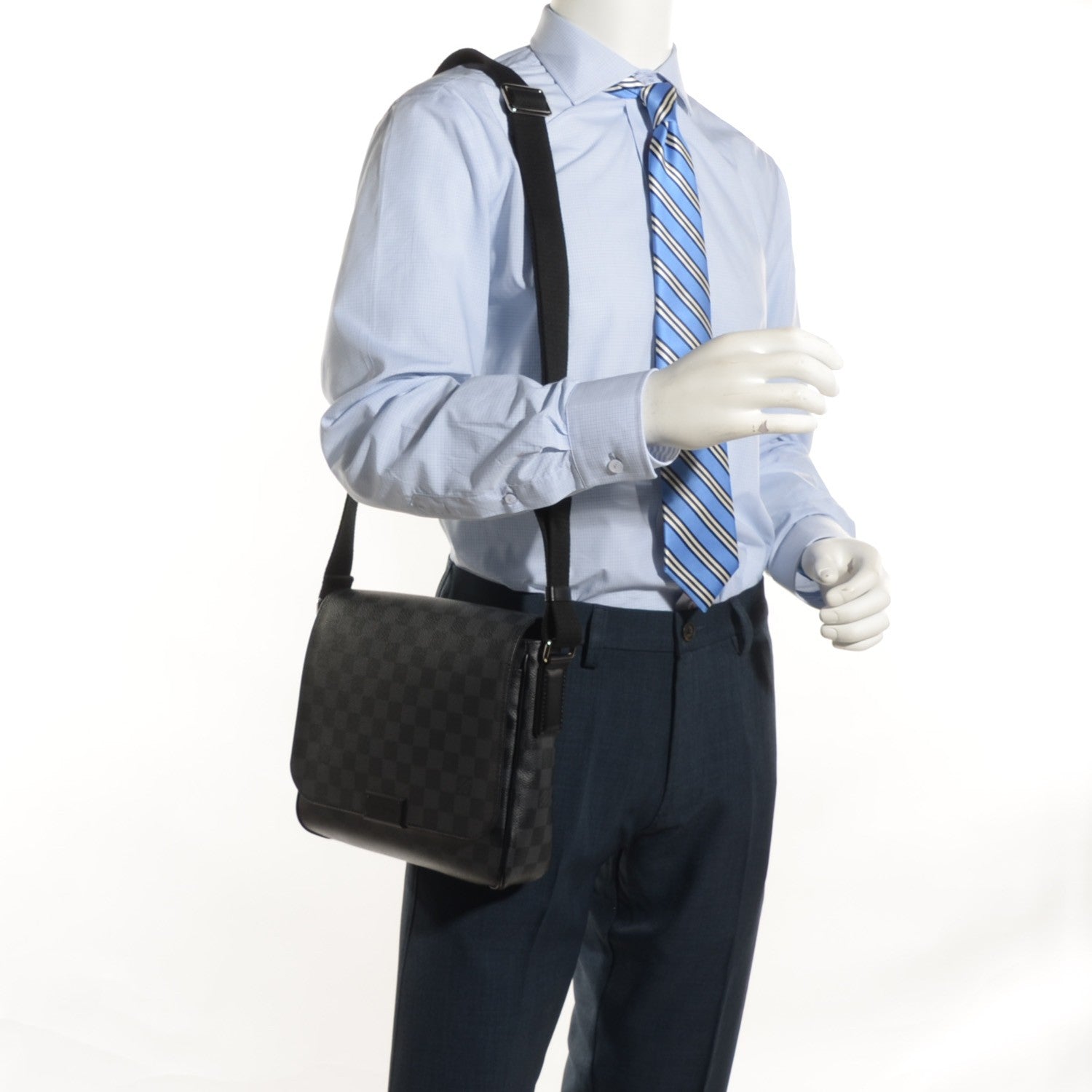 Louis Vuitton Damier Graphite District PM 2 of 7
