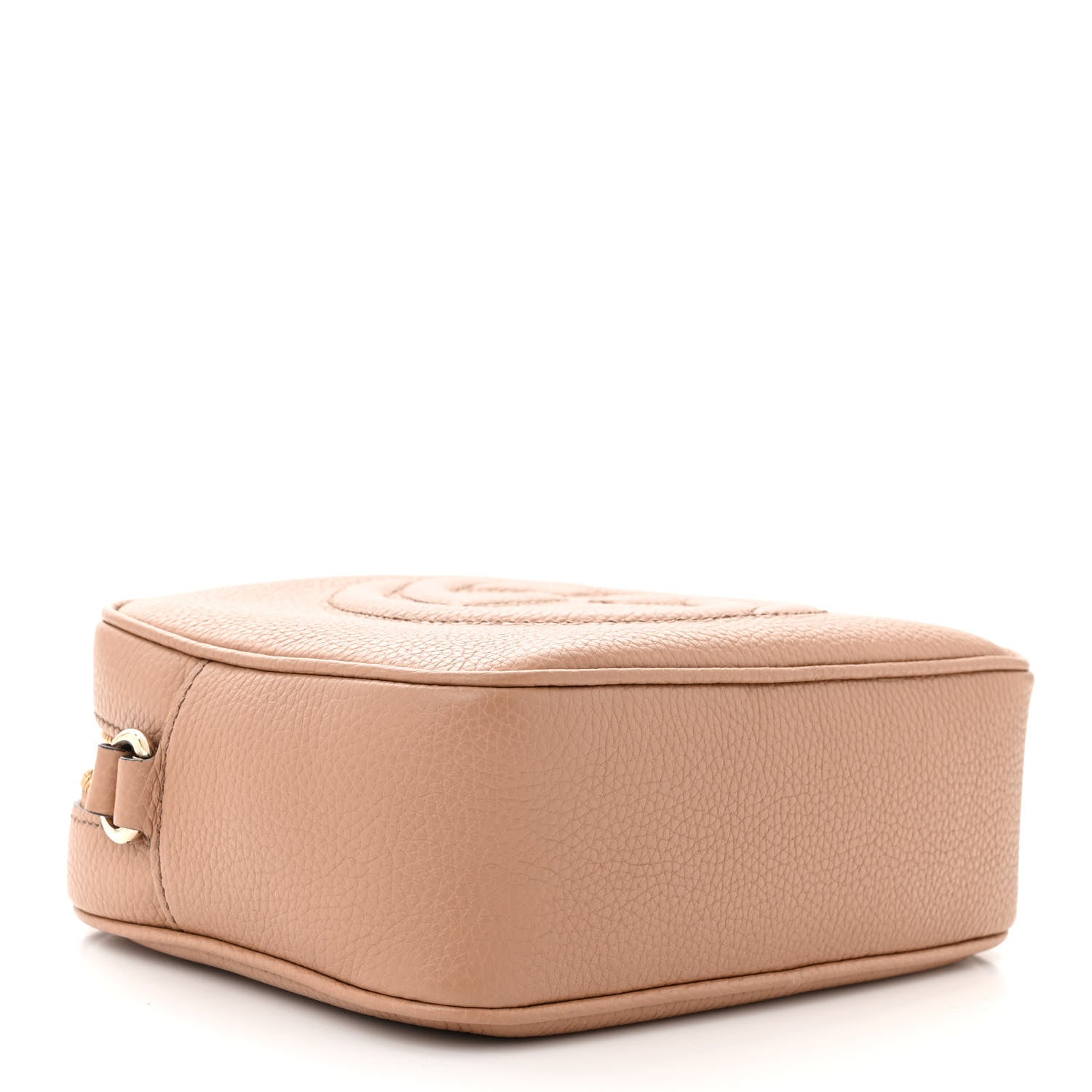 Gucci Pebbled Calfskin Small Soho Disco Bag Camelia 4 of 11