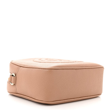 Gucci Pebbled Calfskin Small Soho Disco Bag Camelia 4 of 11