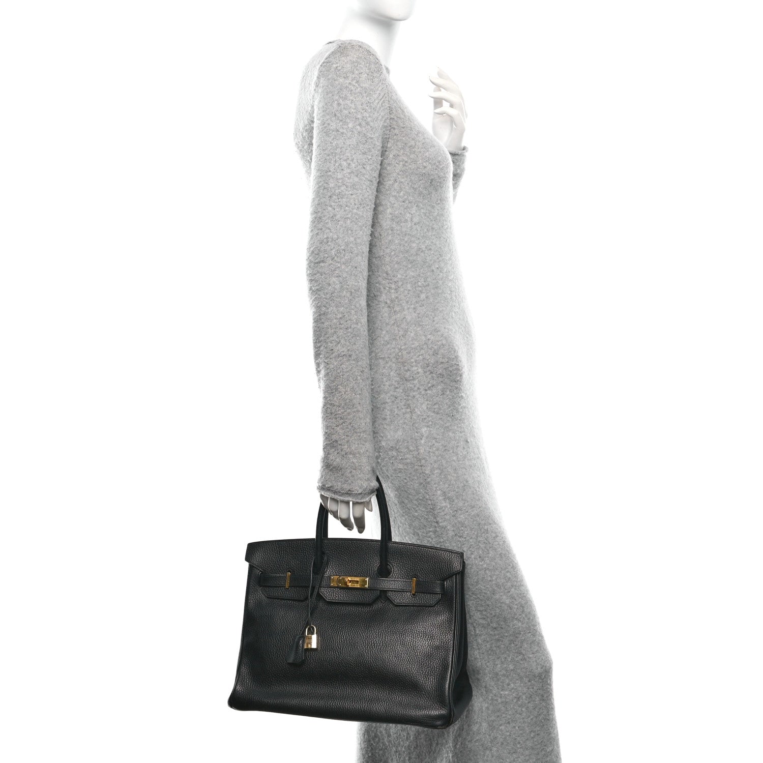 Hermes Ardennes Birkin 35 Black 2 of 23