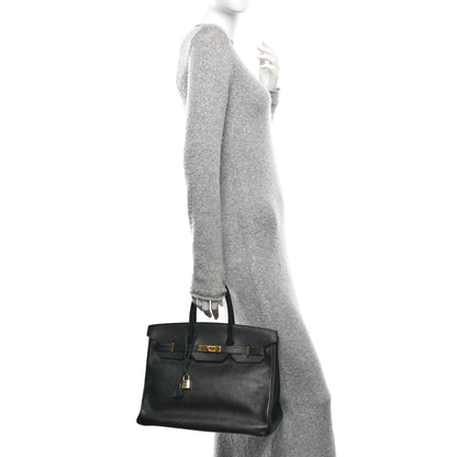 Hermes Ardennes Birkin 35 Black 2 of 23
